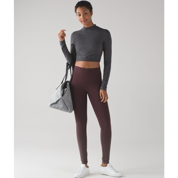 lululemon athletica Pants - Lululemon Wunder Under Pant Hi-Rise Ombre Black Cherry Lululemon Athletica